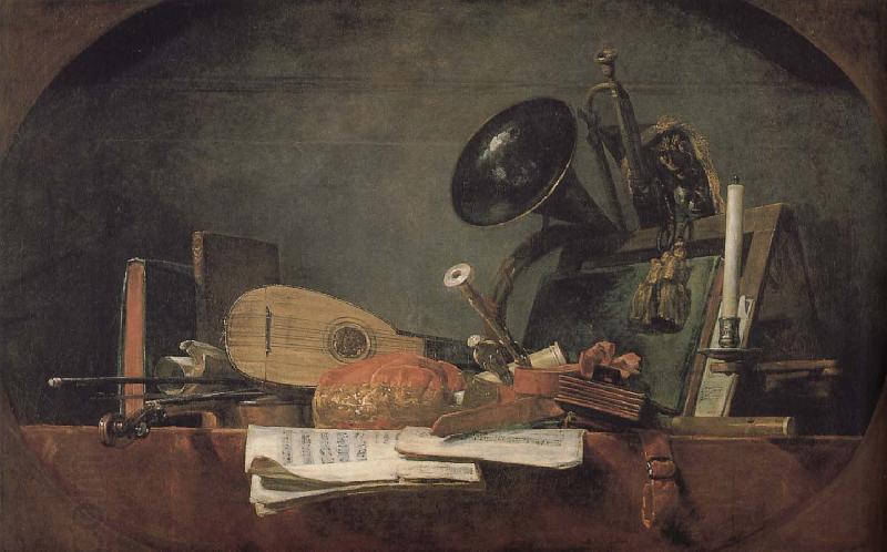 Jean Baptiste Simeon Chardin Instruments China oil painting art